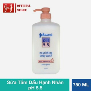 Sữa tắm dầu hạnh nhân Johnson baby 750ml