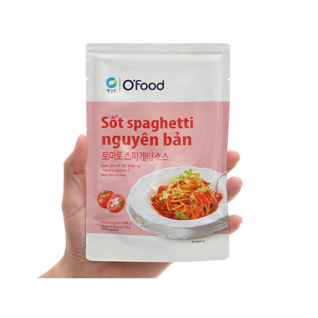 Sốt spaghetti o'food gói 120g