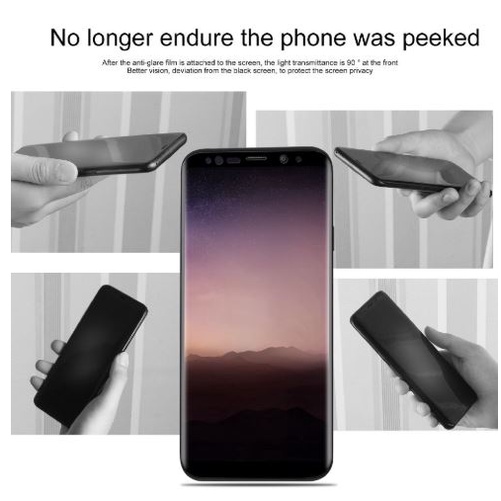 Miếng Dán dẻo Full màn chống nhìn trộm Samsung S8, S8 Plus, S9, S9 Plus