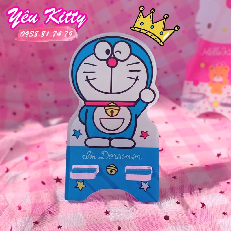 GIÁ ĐỠ ĐIỆN THOẠI HELLO KITTY DORAEMON