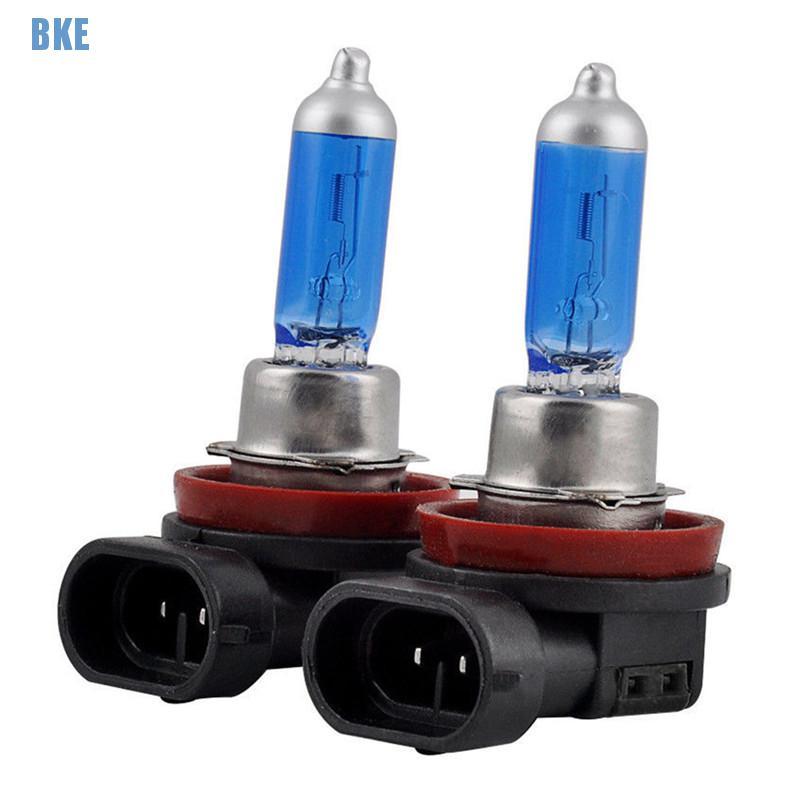 Set 2 Bóng Đèn Halogen H11 12v 55w Siêu Sáng 6ik Chuyên Dụng Cho Xe Hơi