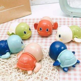 Đồ chơi THẢ BỒN TẮM HÌNH CON RÙA MINI CHẠY CÓT ĐANG YÊU CHO BÉ