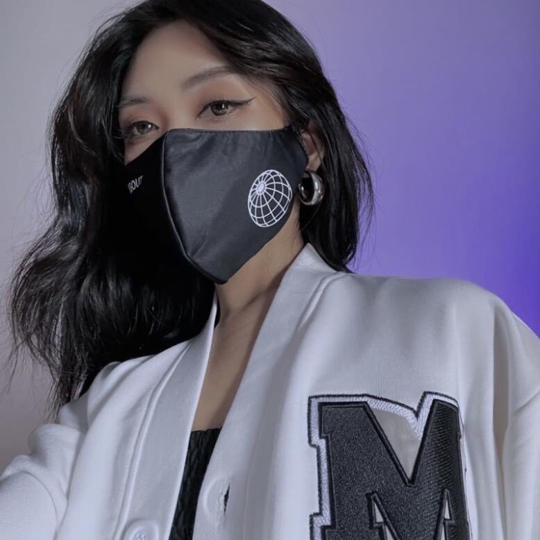 ￼ Áo khoác nữ cardigan form rộng M Logo missout MMM