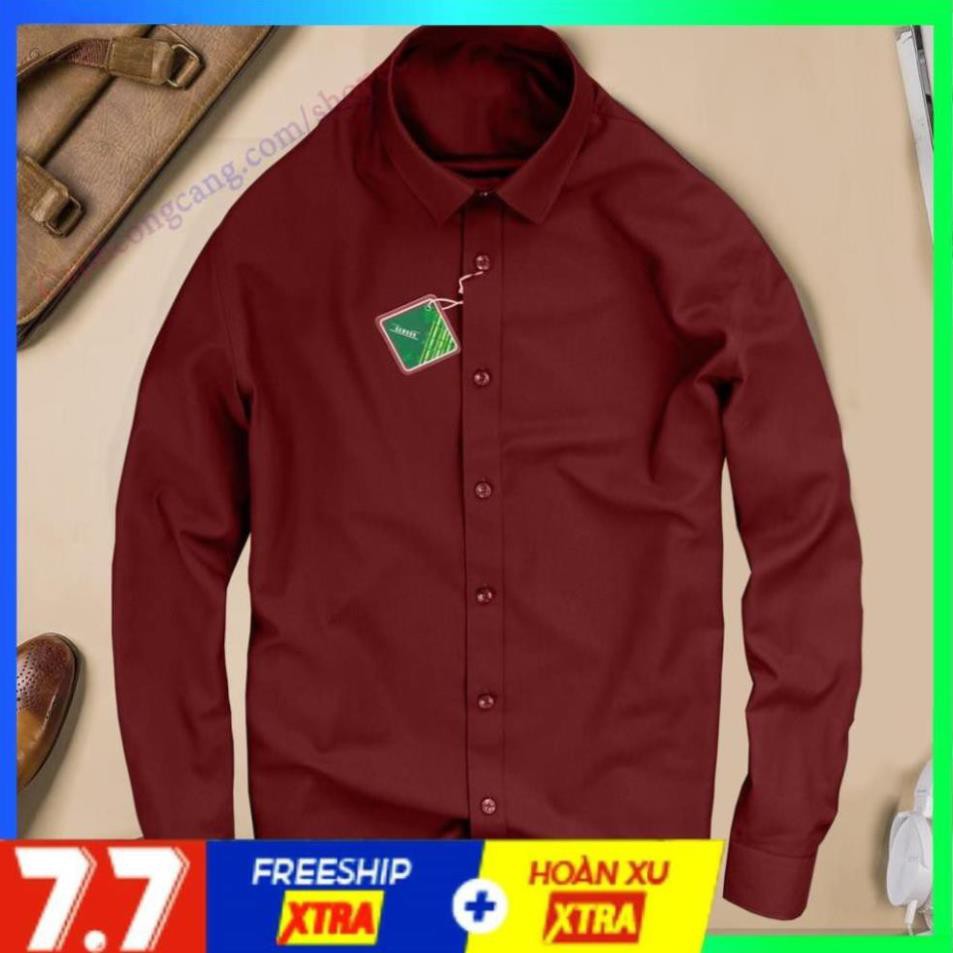 [ĐỒ ĐẸP - GIÁ TẬN GỐC] Áo sơ mi nam dài tay cổ bẻ vải cotton lụa thái chống nhăn chống xù cực sang trọng mát mịn | BigBuy360 - bigbuy360.vn