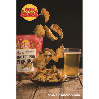 [HOT TREND 2109] DA CÁ CHIÊN GIÒN SUN SNACK VỊ TRỨNG MUỐI,CỰC PHẨM GIÁ SOCK, DRY FISH SKIN SALTED EGG, BIM BIM DA CÁ