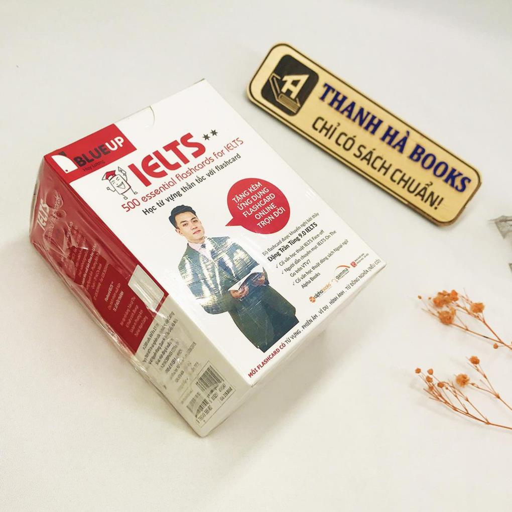 Sách - Blueup Ielts 2 - Học 500 Từ Vựng Thần Tốc Với Flashcard [AlphaBooks]