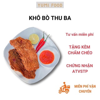 Khô bò thu ba 200g đặc sản tây bắc tặng kèm chẩm chéo