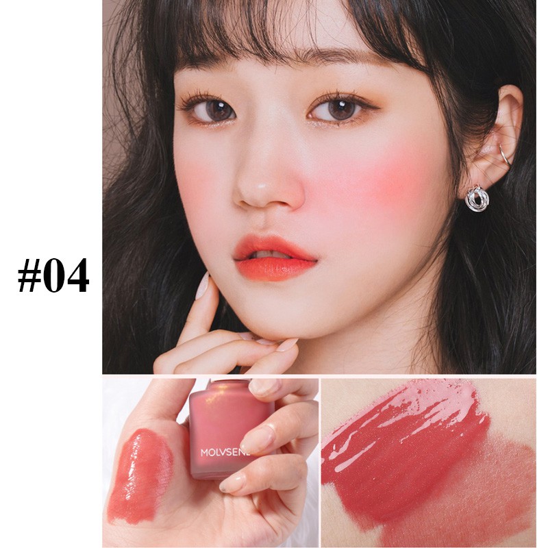 Má hồng dạng lỏng Molvsenlin Lollipop Blusher MLB6