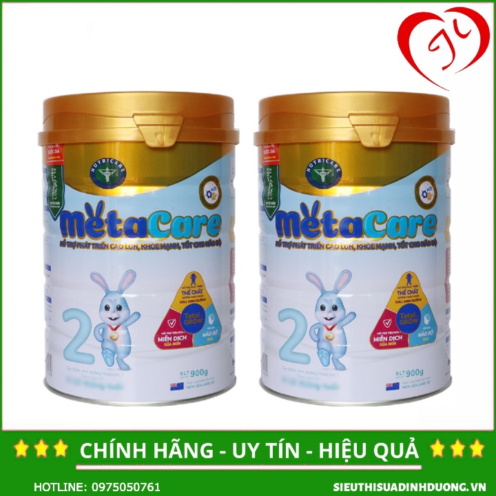 Combo 2 lon metacare 2 900g(Date Mới 2022)