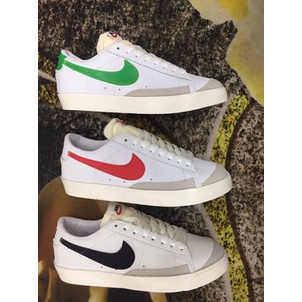 Giày blazer nike sneaker Thể Thao Cổ thấp Dáng Classic 2 màu xanh đỏ!