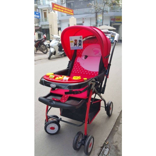 Xe Đẩy 2 Chiều 3 Tư Thế 709N BaoBaoHao Phiên Bản Mới Nhất Hình Con Heo 2022 ( Good Baby )