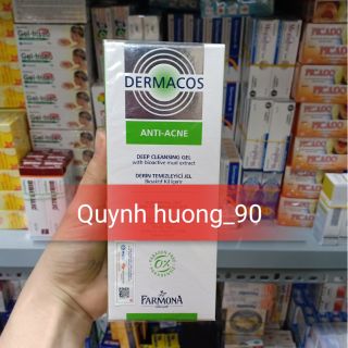 Sữa rửa mặt Dermacos 150ml dành cho da dầu,da mụn