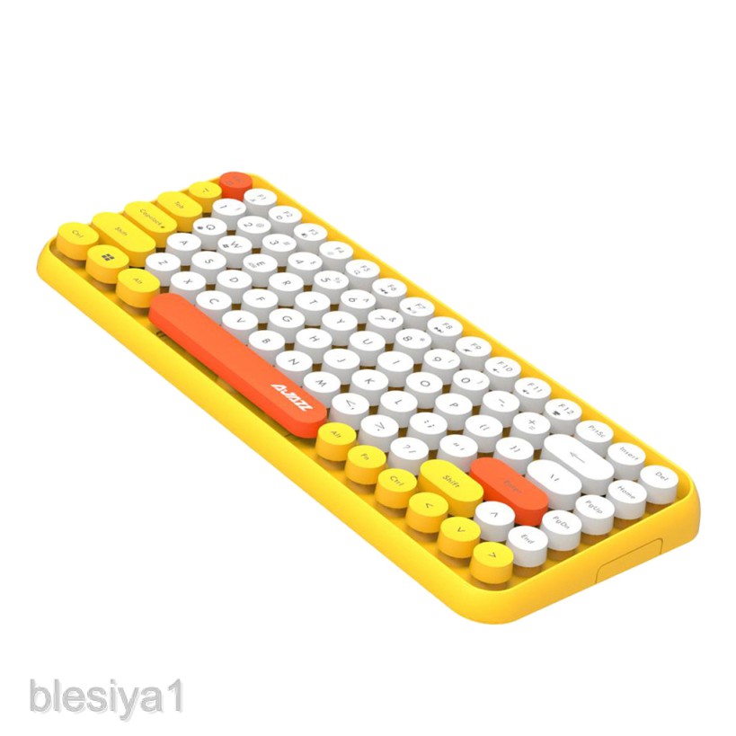 84 Key Wireless Bluetooth Lightless Keyboard for PC Laptop Tablet