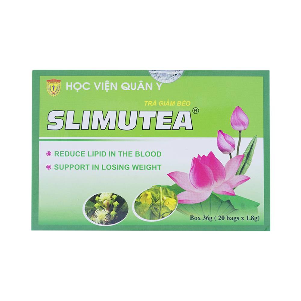 Trà lá sen Slimutea - Học viện Quân Y  [Chính hãng]
