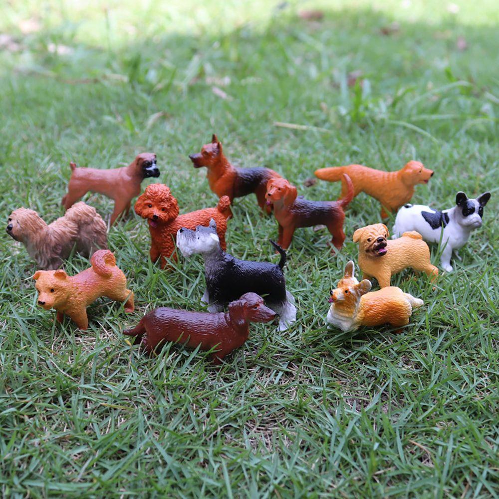 Bộ 12 Mô Hình Chú Chó Corgi Đáng Yêu Dùng Trang Trí
