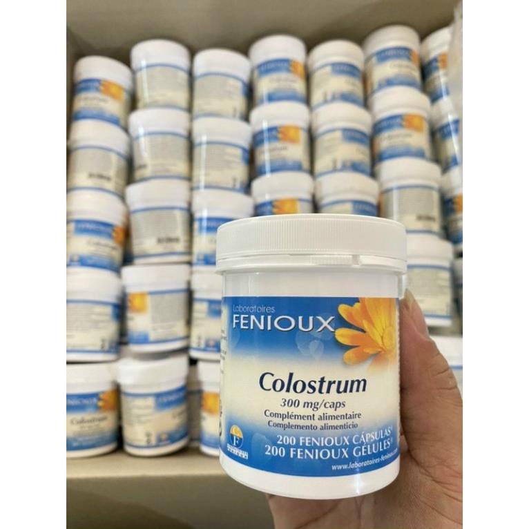 Sữa non Pháp Fenioux Colostrum hộp 200 viên phiên bản mới