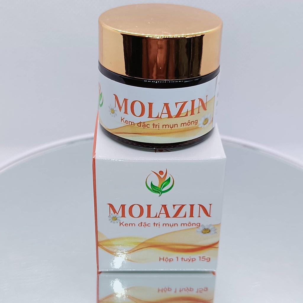 Kem Mụn LƯNG , Mụn mông , Nang Lông  Molazin HOÀN TOÀN an toàn