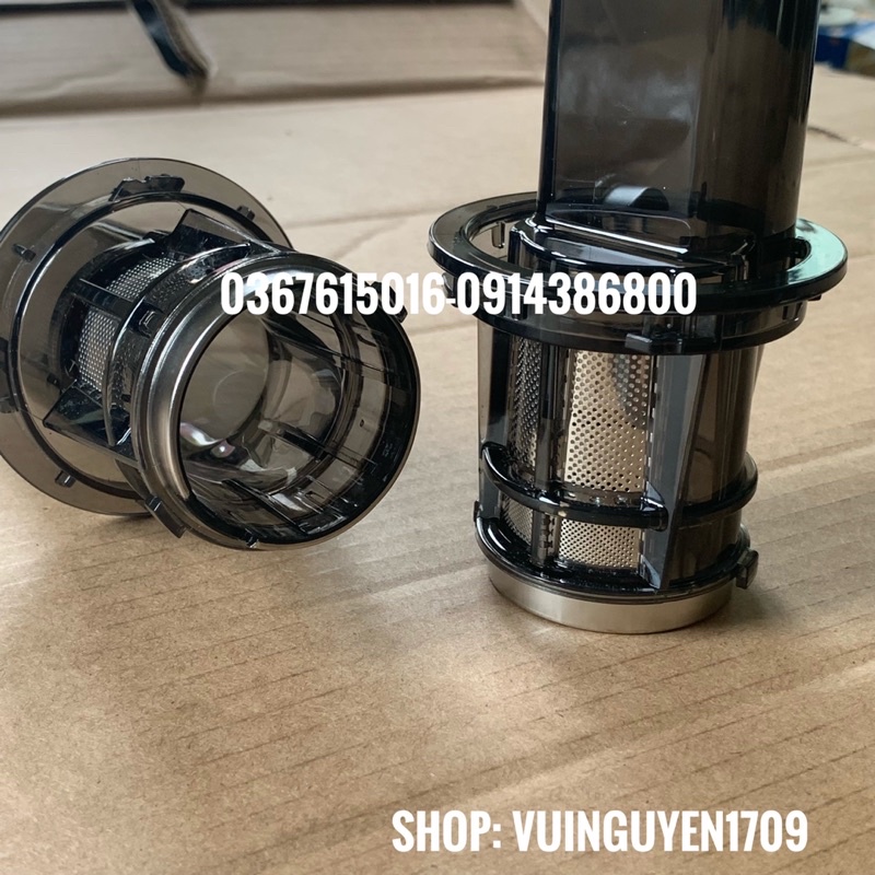 Phụ kiện Máy ép chậm Magic Eco AC-130 củ xoắn, lõi lọc, ca hai vòi