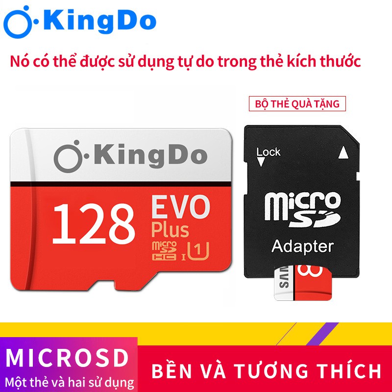 【Tai nghe bluetooth miễn phí】Thẻ nhớ Micro Sd cấp 10 tốc độ 100mb / S Tf U3 4k  128GB 64GB | BigBuy360 - bigbuy360.vn