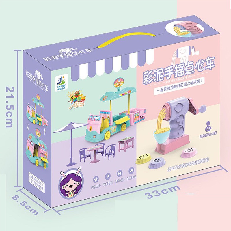 ĐỒ CHƠI LÀM MỲ TỪ ĐẤT NẶN CHO BÉ PLAY DOUGH SET