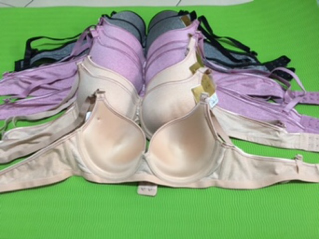 Áo lót trơn đệm vừa nâng ngực có gọng 8807