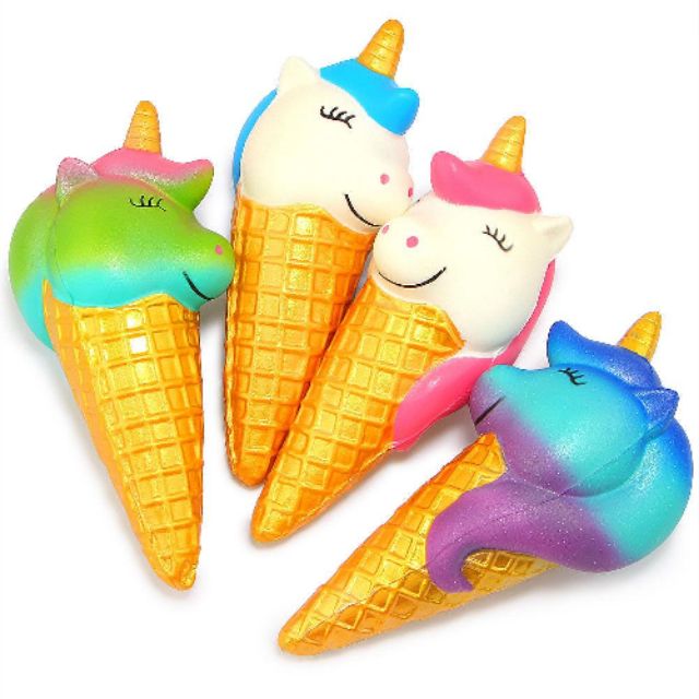 SQUISHY KEM NGỰA UNICORN