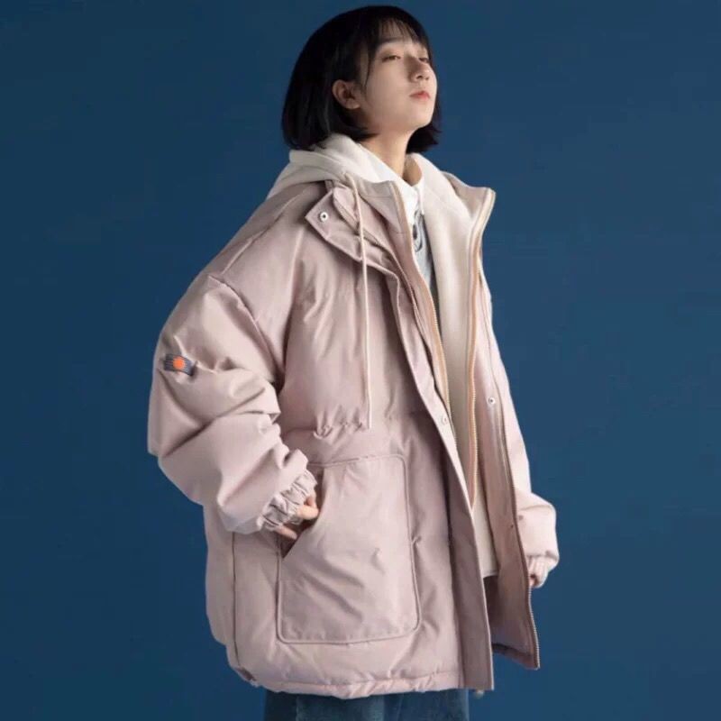 Áo Khoác Cotton Dày Dáng Rộng Kiểu Hàn Quốc Thời Trang Mùa Đông Cho Nữ | BigBuy360 - bigbuy360.vn