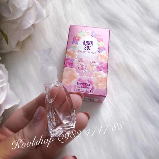 Mini nước hoa nữ Anna Sui Fairy Dance Secret Wish 5ml