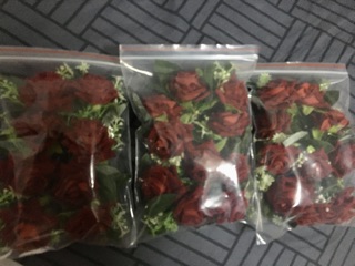 1 cặp Hoa cài áo đám cưới