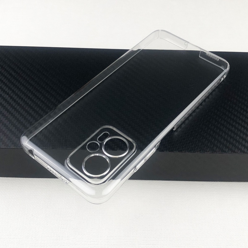 Ốp Điện Thoại PC Cứng Màu Pha Lê Trong Suốt Bảo Vệ Camera Cho Xiaomi Poco X4 GT Redmi Note 11T Pro Plus Pro +