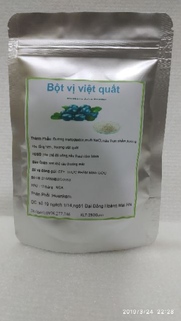 Bột vị pha trà sữa việt quất 250g | BigBuy360 - bigbuy360.vn