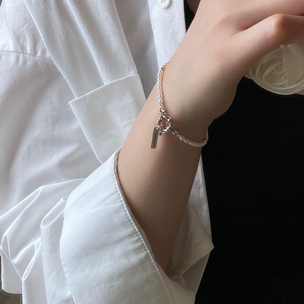 Vòng Tay Kim Loại Thanh Lịch Có Thể Điều Chỉnh Cho Bạn Thân