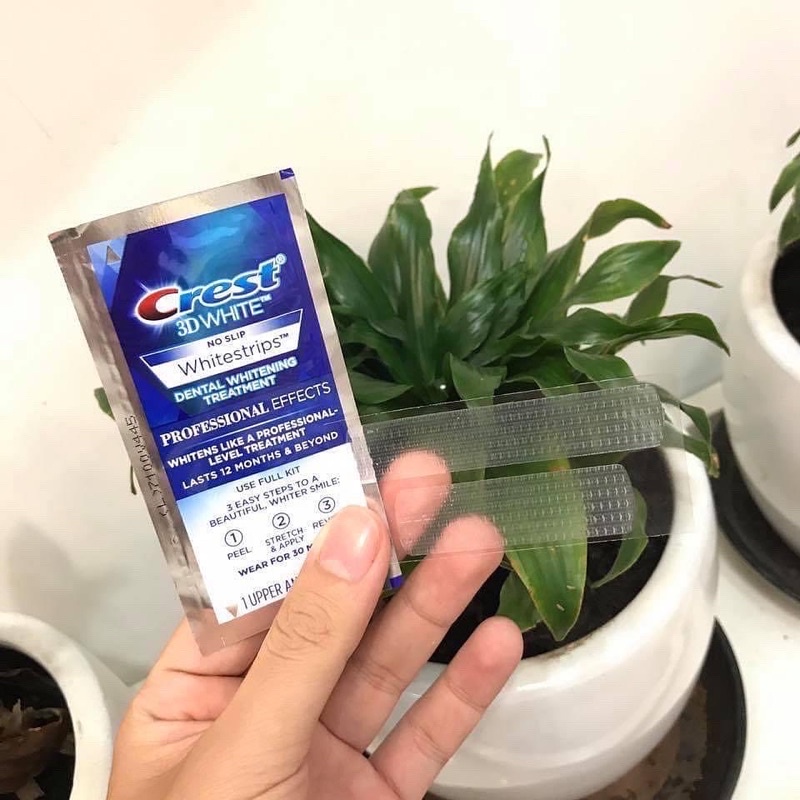 [FREE SHIP] Miếng Dán Trắng Răng 3D Crest Xịn