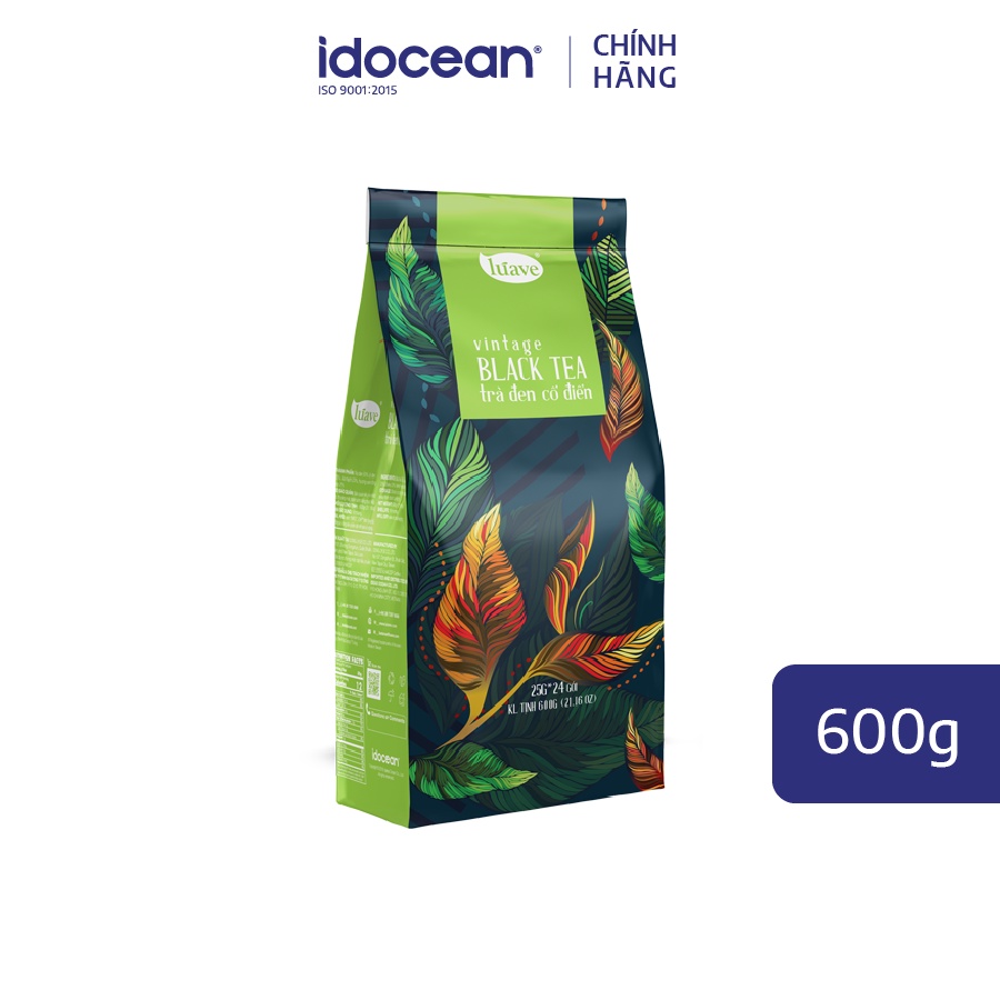 Trà Đen Cổ Điển (Vintage Black Tea) - LÚAVE - 600g