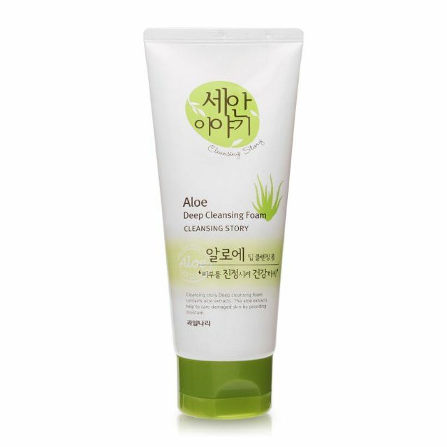 Sữa rửa mặt Welcos Aloe Deep Cleansing Foam