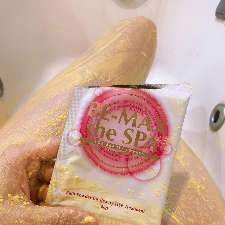 Bột Tắm Be-Max The Spa Bath Powder - Tách Lẻ (1 Gói) siêu trắng