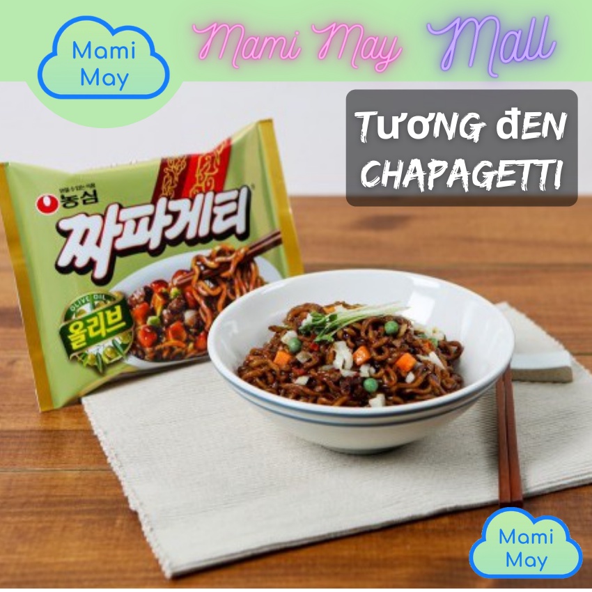 Mì cay Samyang, Mỳ gà cay Hàn Quốc vị truyền thống, phô mai, Carbonara, tương đen Chapagetti, shin ramyun