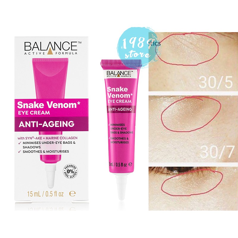 Kem Mắt Nọc Rắn Balance Snake Venom Eye Cream 15ml | BigBuy360 - bigbuy360.vn