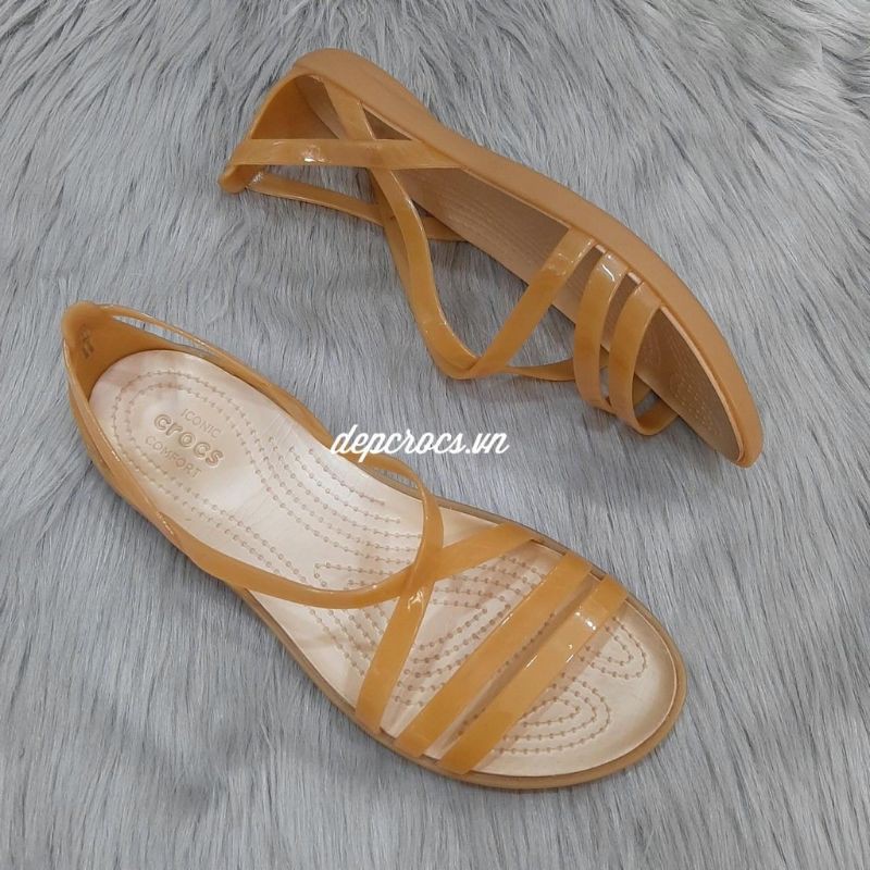 (Ảnh thật) Sandal cross nữ isabella strappy quai chéo chính hãng nhiều màu