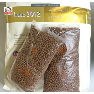 Thức ăn hữu cơ Natural Core cho mèo mọi lứa tuổi vị thịt gà và cá hồi-1kg