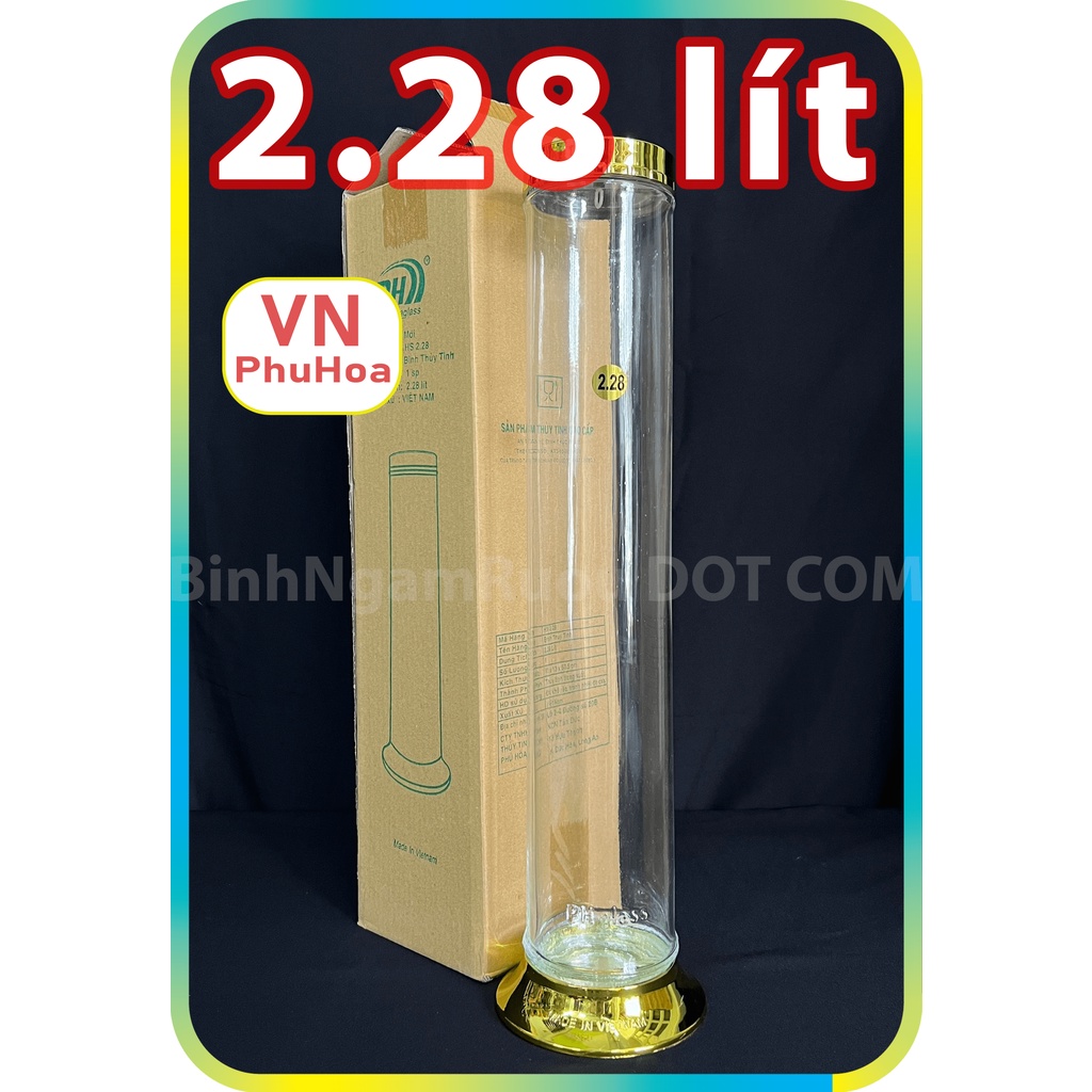 PH - 2.28 Lít | Việt Nam | Bình Ngâm Táo Mèo, Ngâm Chuối Hột, Ngâm Nhân Sâm - Sâm Ngọc Linh - [GIÁ SIÊU RẺ]