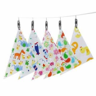 Yếm cotton tam giác cho bé