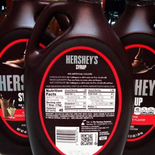 Chôclate hershey’s