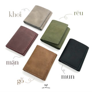 TRI-FOLD WALLET - VÍ DA GẬP 3 nhỏ gọn