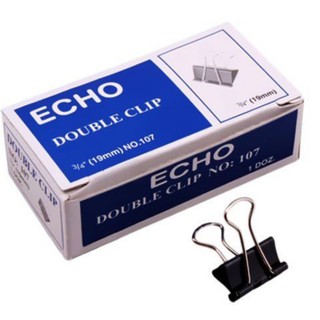 Kẹp giấy echo 19mm - hộp 12 cái