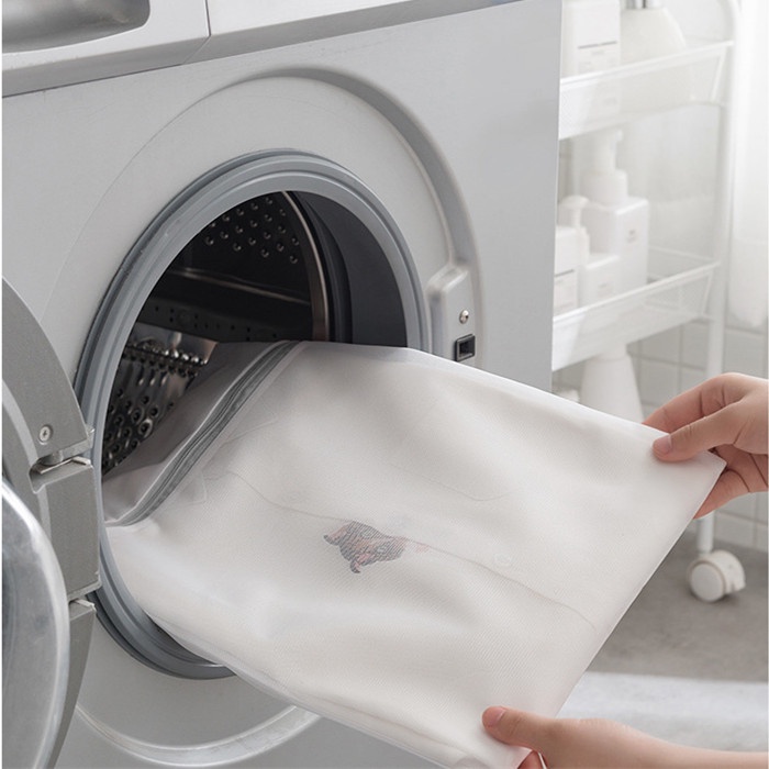 Túi lưới giặt đồ an toàn nhiều kích thước tùy chọn tiện lợi