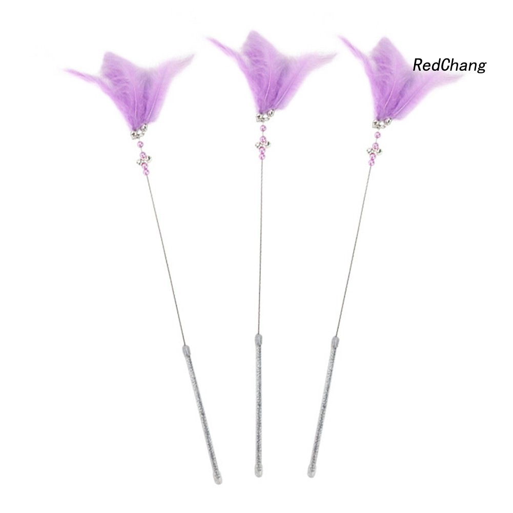 Gậy Gắn Lông Vũ Đồ Chơi Cho Mèo Cưng