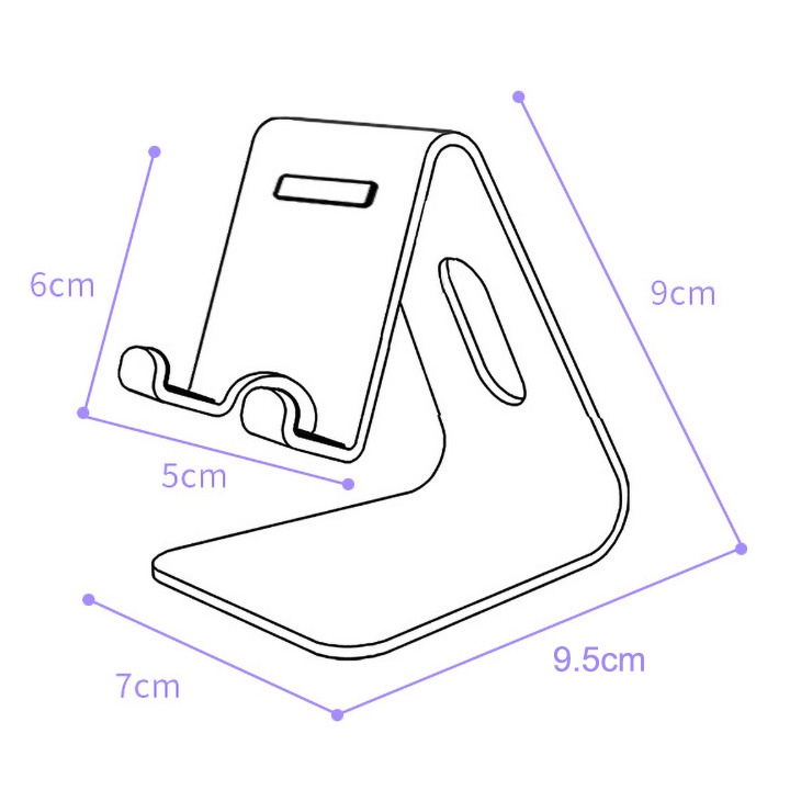 Giá đỡ điện thoại hợp kim nhôm - PK93