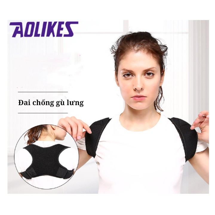 Đai đeo chống gù lưng Aolikes HB3103