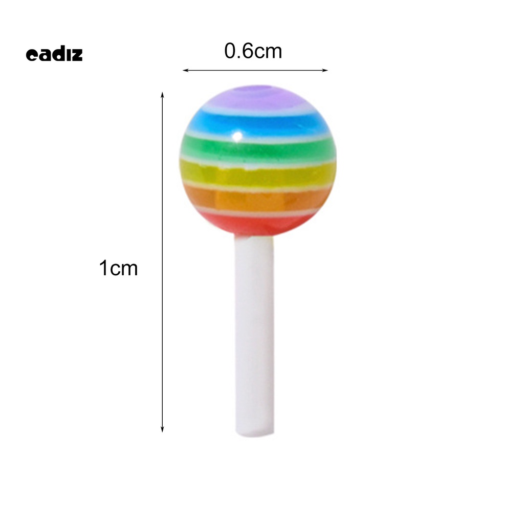 [Hàng mới về] Phụ kiện hình kẹo ngọt trang trí móng tay nghệ thuật 3D đáng yêu